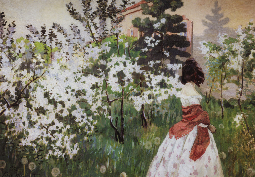 Цветущие сады на картинах известных художников